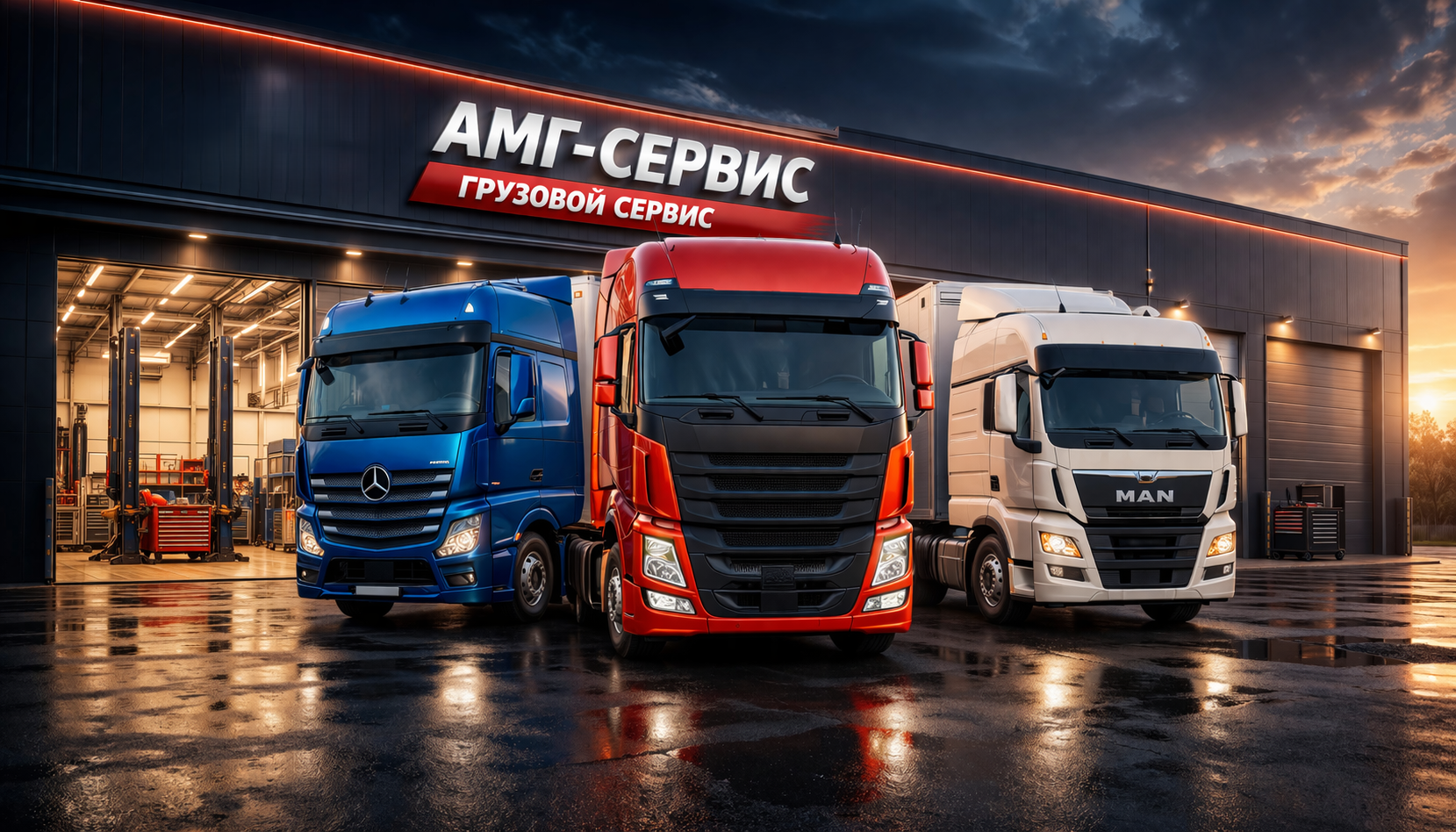 РЕМОНТИРУЕМ ТЯГАЧИ, САМОСВАЛЫ <br>ПОЛУПРИЦЕПЫ И ПРИЦЕПЫ<br>
Scania • Volvo • MAN • FAW • Mercedes • КАМАЗ • MAN• SITRAK • SHACMAN